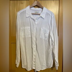 Boden- Classic White linen shirt